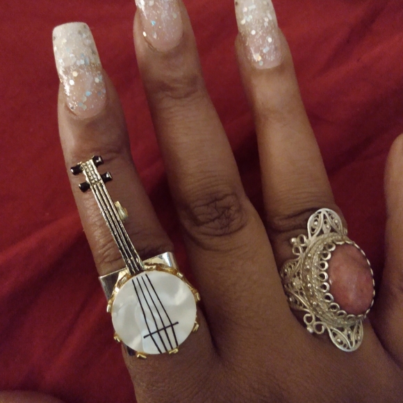 Shell banjo ring - Picture 2 of 2